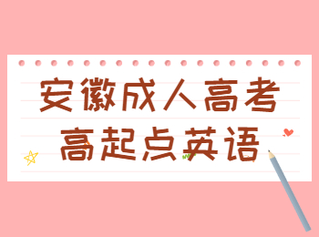 安徽成人高考高起點(diǎn)英語